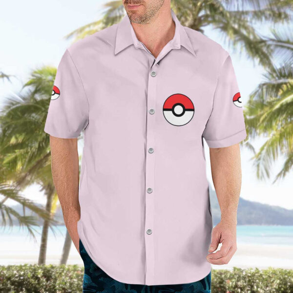 Chemise hawaïenne Volcarona Pokémon Style Japonais - Maison Otaku – Image 3