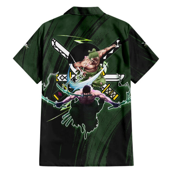 Chemise hawaïenne Zoro Roronoa Wano One Piece - Maison Otaku – Image 2