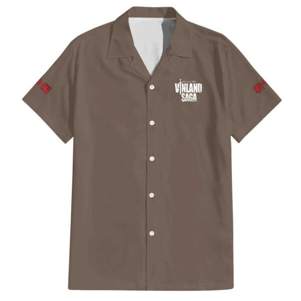 Chemise hawaïenne Arc de Guerre Vinland Saga Style Japonais - Maison Otaku