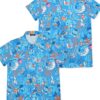 Chemise hawaïenne Aloha Type Eau - Maison Otaku
