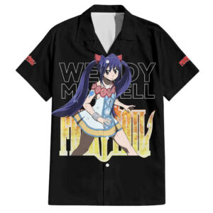 Chemise hawaïenne Wendy Marvell Fairy Tail - Maison Otaku