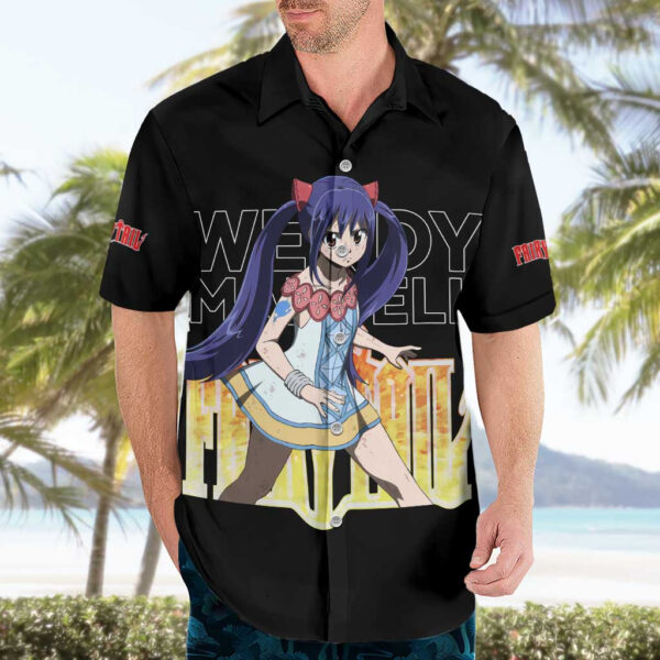 Chemise hawaïenne Wendy Marvell Fairy Tail - Maison Otaku – Image 3
