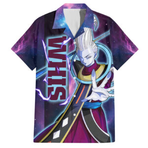 Chemise hawaïenne Whis Dragon Ball - Maison Otaku