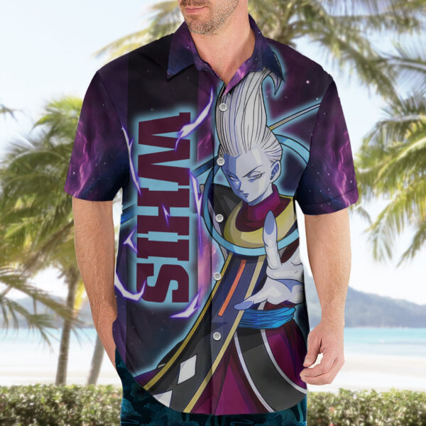 Chemise hawaïenne Whis Dragon Ball - Maison Otaku – Image 3