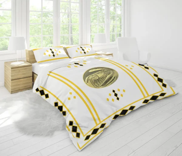 Housse De Couette Ranger Blanc Ninjetti Power Rangers Parure de lit Ensemble De Literie – Image 2