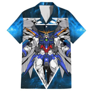 Chemise hawaïenne Wing Zero Gundam - Maison Otaku