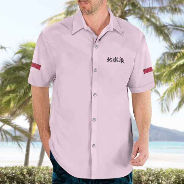 Chemise hawaïenne Yamada Asaemon Sagiri Hells Paradise Style Japonais - Maison Otaku – Image 3