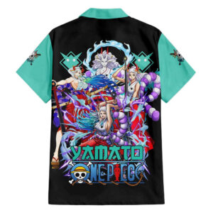 Chemise hawaïenne Yamato One Piece Abstrait - Maison Otaku