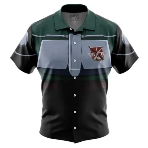 Chemise hawaïenne Yeagerist L’Attaque des Titans - Maison Otaku