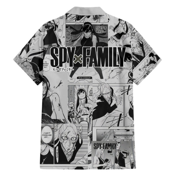 Chemise hawaïenne Yor Forger Spy X Family Mix Manga - Maison Otaku – Image 2