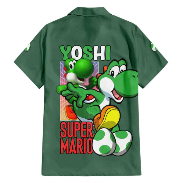 Chemise hawaïenne Yoshi Mario Bros - Maison Otaku – Image 2