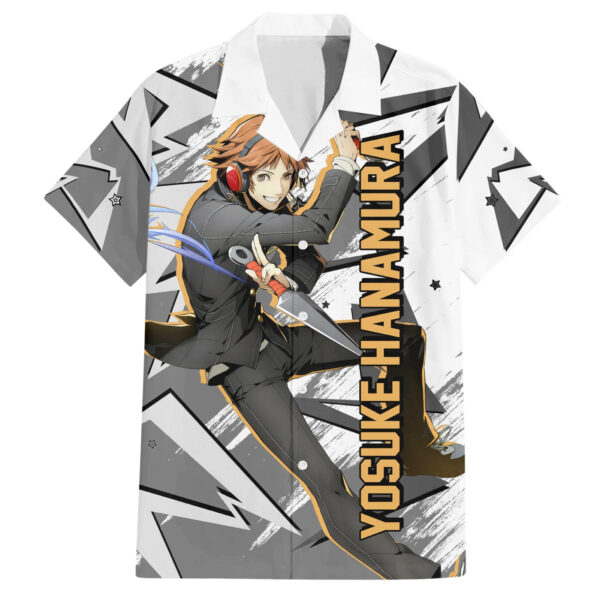 Chemise hawaïenne Yosuke Hanamura Persona Mix Polygon Cyber - Maison Otaku