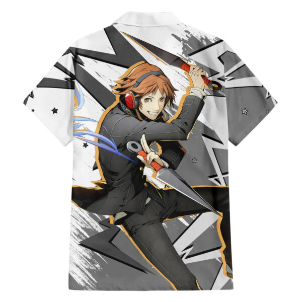 Chemise hawaïenne Yosuke Hanamura Persona Mix Polygon Cyber - Maison Otaku – Image 2