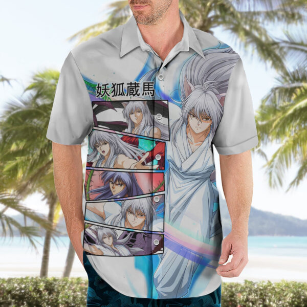 Chemise hawaïenne Youko Kurama Yu Yu Hakusho - Maison Otaku – Image 3