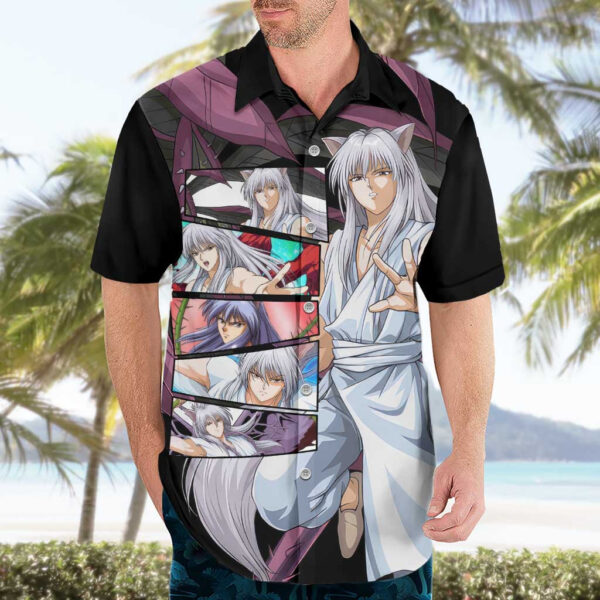 Chemise hawaïenne Youko Kurama Yu Yu Hakusho - Maison Otaku – Image 3