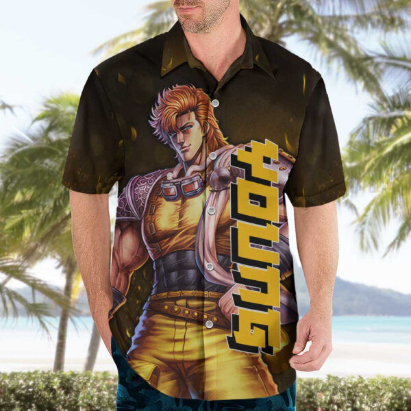 Chemise hawaïenne Jeune Fist of the North Star - Maison Otaku – Image 3
