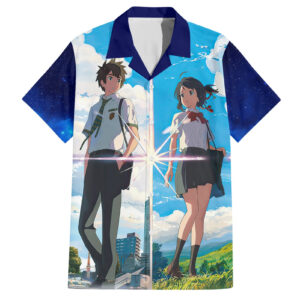 Chemise hawaïenne Sweat Your Name (Kimi no Na wa) - Maison Otaku
