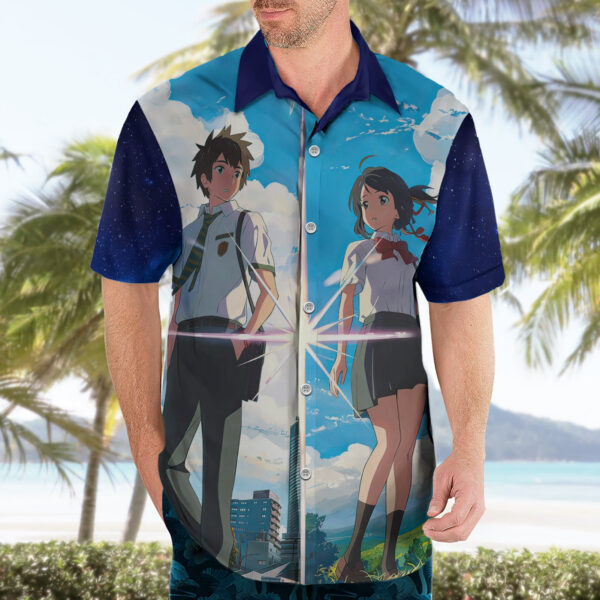 Chemise hawaïenne Sweat Your Name (Kimi no Na wa) - Maison Otaku – Image 3