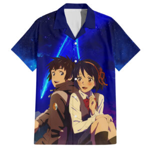 Chemise hawaïenne Your Name (Kimi no Na wa) - Maison Otaku
