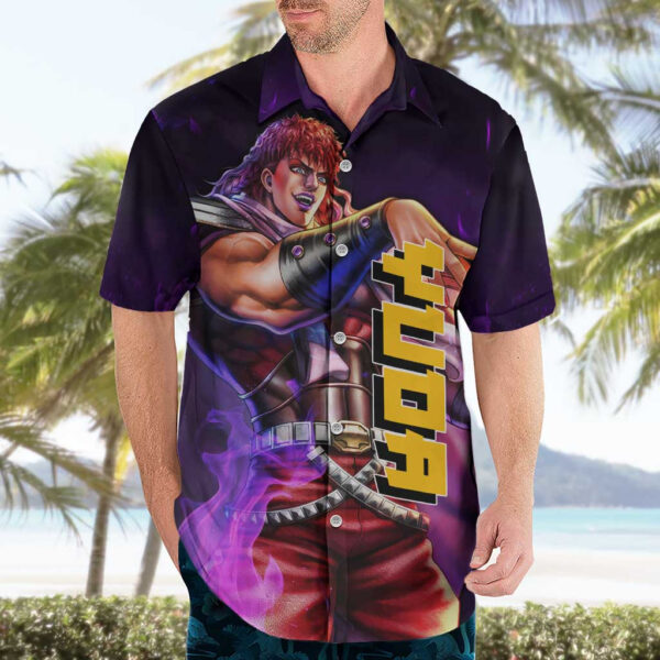 Chemise hawaïenne Yuda Fist of the North Star Mix Manga - Maison Otaku – Image 3
