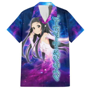 Chemise hawaïenne Yui Sword Art Galaxy - Maison Otaku