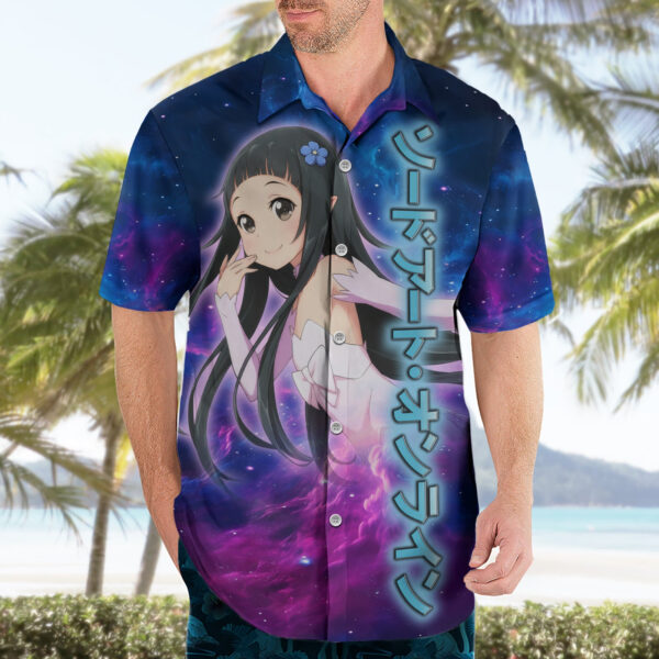 Chemise hawaïenne Yui Sword Art Galaxy - Maison Otaku – Image 3