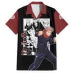 Chemise hawaïenne Yuji Itadori Jujutsu Kaisen Mix Manga – Maison Otaku
