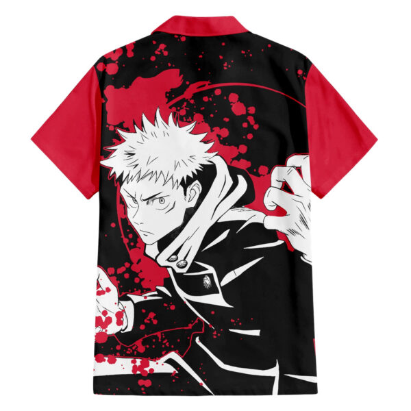 Chemise hawaïenne Yuji Itadori Jujutsu Kaisen Style Manga - Maison Otaku – Image 2