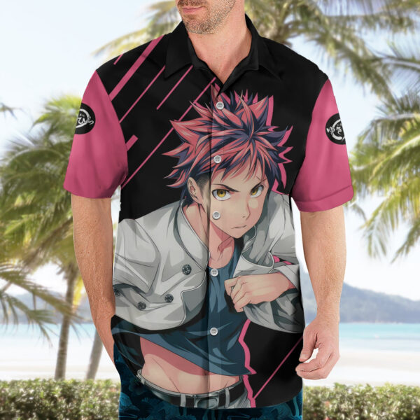 Chemise hawaïenne Yukihira Souma Shokugeki no Souma - Maison Otaku – Image 3