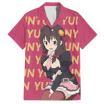Chemise hawaïenne Yunyun KonoSuba – Maison Otaku