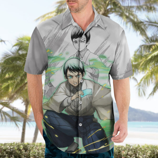 Chemise hawaïenne Yushiro Demon Slayer - Maison Otaku – Image 3