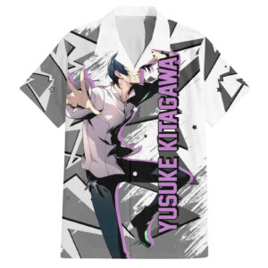 Chemise hawaïenne Yusuke Kitagawa Persona Mix Polygon Cyber - Maison Otaku
