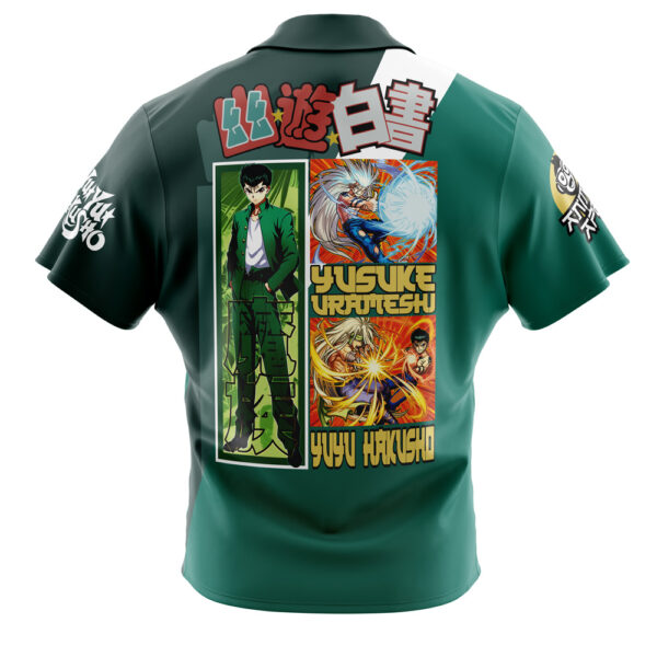 Chemise hawaïenne Yusuke Urameshi YuYu Hakusho - Maison Otaku – Image 2