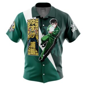 Chemise hawaïenne Yusuke Urameshi YuYu Hakusho - Maison Otaku