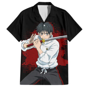 Chemise hawaïenne Yuta Okkotsu Jujutsu Kaisen - Maison Otaku