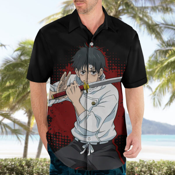 Chemise hawaïenne Yuta Okkotsu Jujutsu Kaisen - Maison Otaku – Image 3