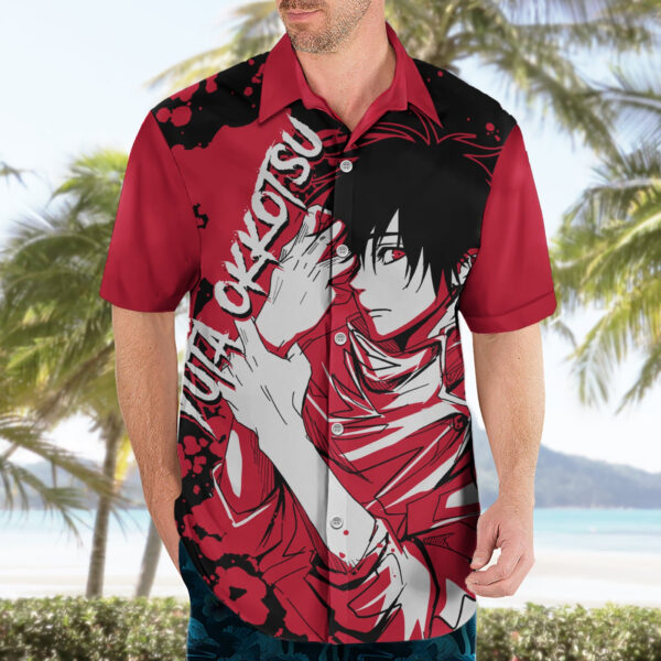 Chemise hawaïenne Yuta Okkotsu Jujutsu Kaisen Style Manga - Maison Otaku – Image 3