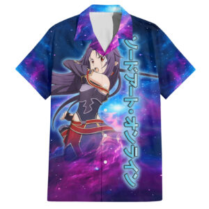 Chemise hawaïenne Yuuki Sword Art Galaxy - Maison Otaku