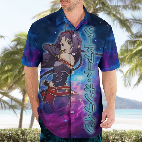 Chemise hawaïenne Yuuki Sword Art Galaxy - Maison Otaku – Image 3