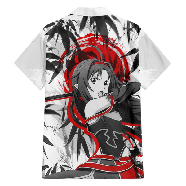 Chemise hawaïenne Yuuki Style Japonais Sword Art Online - Maison Otaku – Image 2