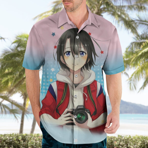 Chemise hawaïenne Yuzuru Nishimiya A Silent Voice - Maison Otaku – Image 3