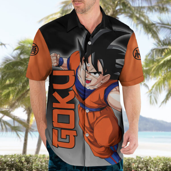 Chemise hawaïenne Z Goku Dragon Ball - Maison Otaku – Image 3