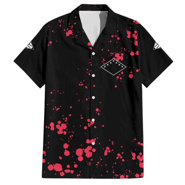 Chemise hawaïenne Zaraki Kenpachi Bleach - Maison Otaku