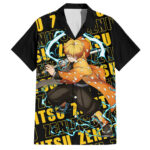 Chemise hawaïenne Zenitsu Agatsuma Demon Slayer – Maison Otaku