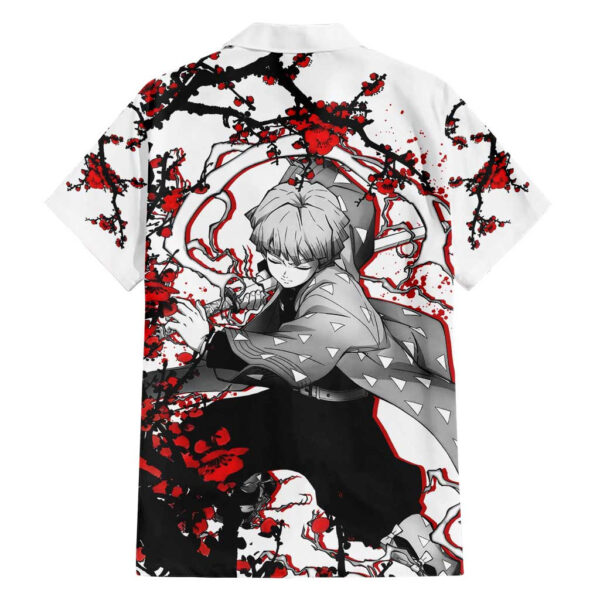 Chemise hawaïenne Zenitsu Agatsuma Demon Slayer - Maison Otaku – Image 2