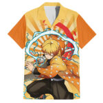 Chemise hawaïenne Zenitsu Agatsuma – Maison Otaku