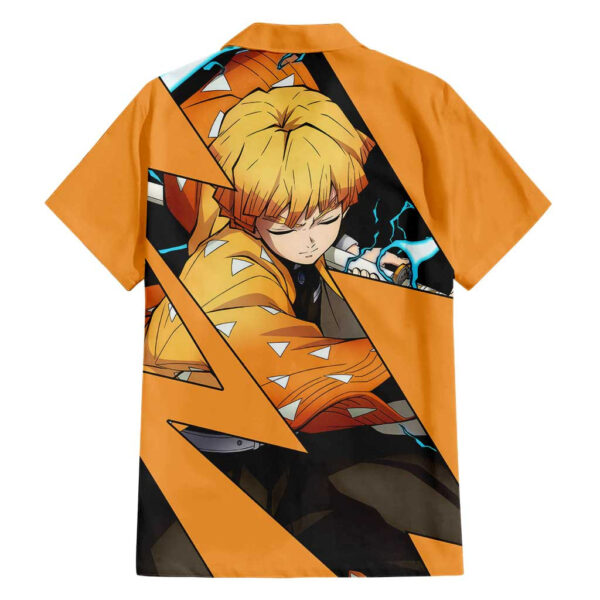 Chemise hawaïenne Zenitsu Demon Slayer - Maison Otaku – Image 2