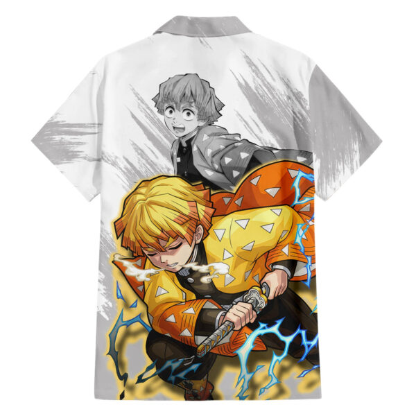 Chemise hawaïenne Zenitsu Demon Slayer - Maison Otaku – Image 2