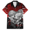 Chemise hawaïenne Zenitsu Art Japon - Maison Otaku