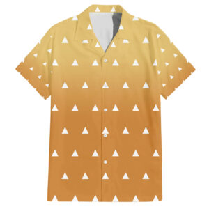 Chemise hawaïenne Zenitsu Motif Design - Maison Otaku
